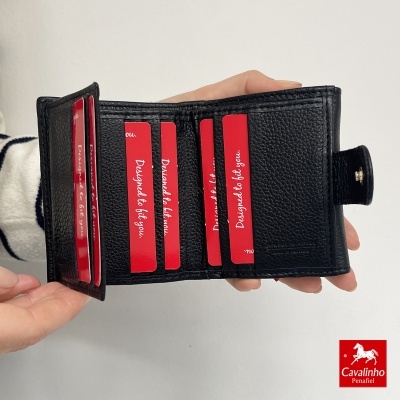 Carteira Cavalinho Muse 28300530 Preto