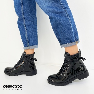 Botim Geox Casey J9420g Preto