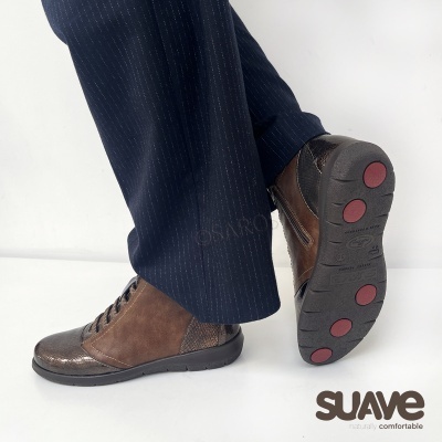 Botim Suave Oxford 6663 Multi-castanho