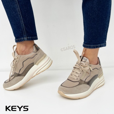 Sapatilha Keys K-11220 Multi-bege