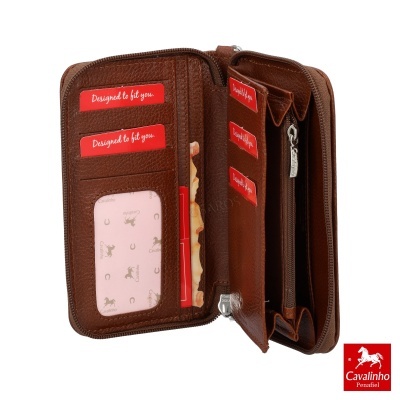 Carteira Cavalinho Cavalo Lusitano 28090220 Camel