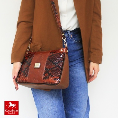 Mala De Tiracolo Cavalinho Honor 18190592 Camel