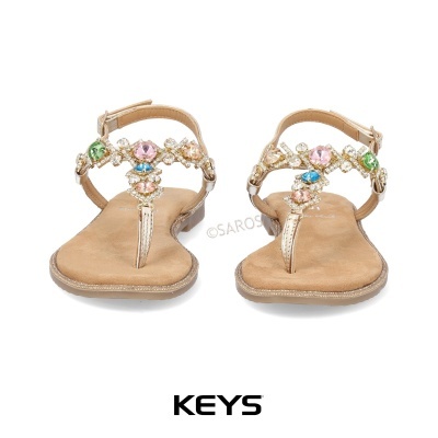 Sandalia Keys 9491 Platina