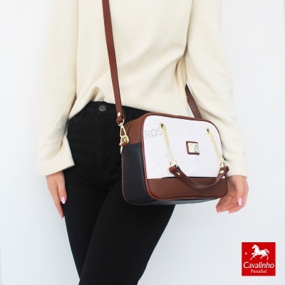 Mala De Mão Cavalinho Poésie 16140512 Preto Mel