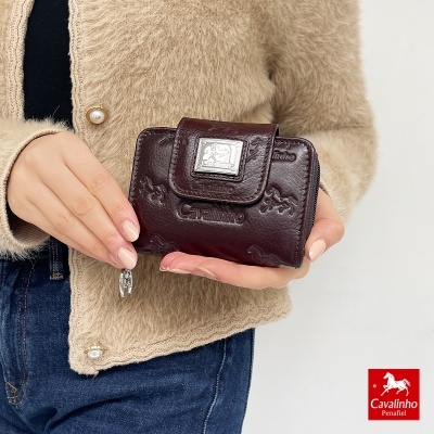 Carteira Cavalinho Cavalo Lusitano 28090218 Castanho