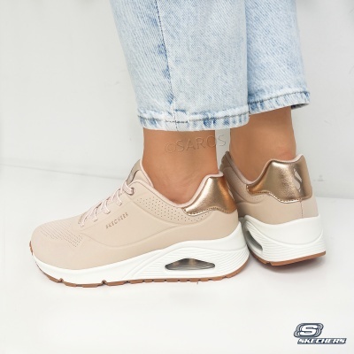 Sapatilha Skechers Uno Wonderer 155196 Bege