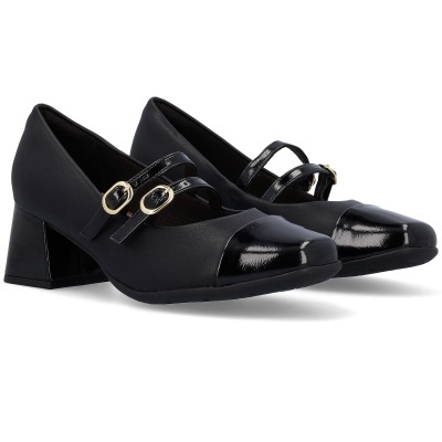 Sapato Piccadilly Mary Jane 748041 Preto