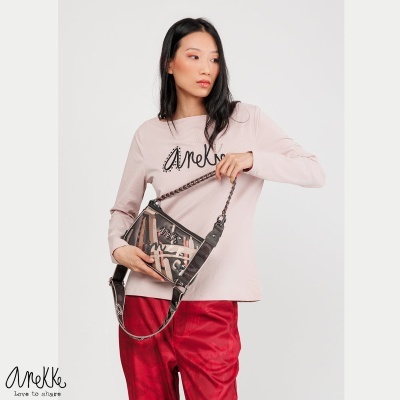Mala De Tiracolo Anekke Parisian 41813-267 Multicolor