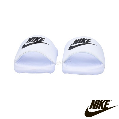 Chinelo Nike CN9675 Branco e Preto