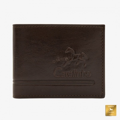Carteira Cavalinho Gentleman 28610528 em castanho