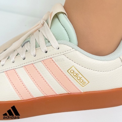 Sapatilha Adidas Vl Court Jp5348 Multi-bege