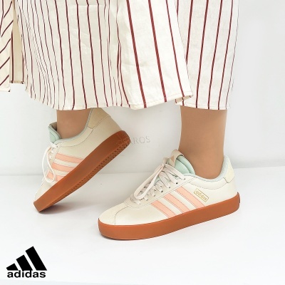 Sapatilha Adidas Vl Court Jp5348 Multi-bege