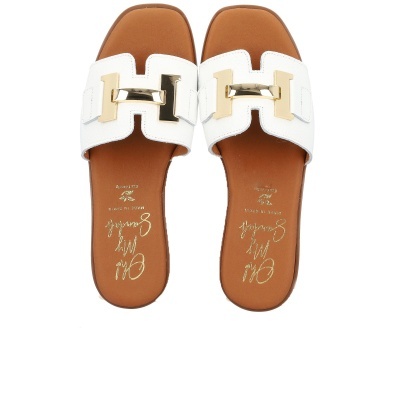 Chinelo Oh My Sandals 5605 Branco