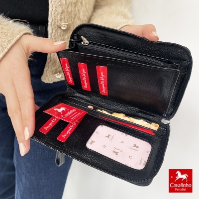 Carteira Cavalinho Cavalo Lusitano 28090220 Preto
