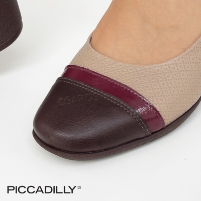 Sapato Piccadilly 143231 Multi-castanho