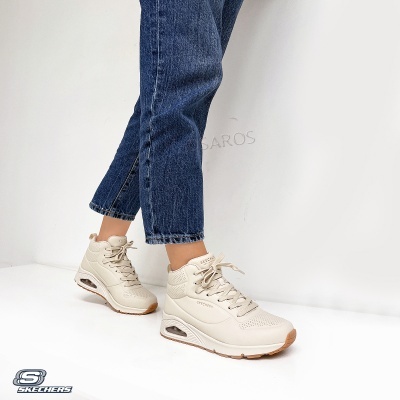 Sapatilha Skechers Uno Stand High 177097 Bege