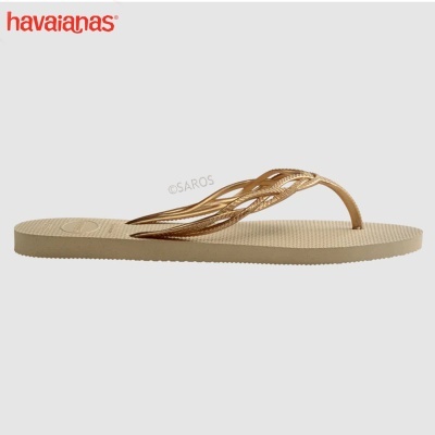 Chinelo Havaianas Flash Sweet 4123225 Ouro