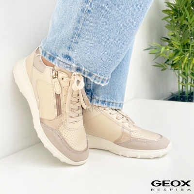 Sapatilha Geox Alleniee D36lpb Bege