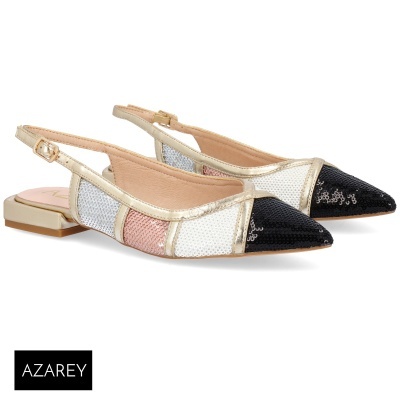 Sapato Azarey 562h253 Multi-preto