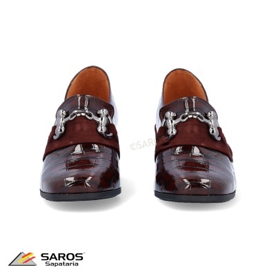 Sapato Saros 895 Bordô