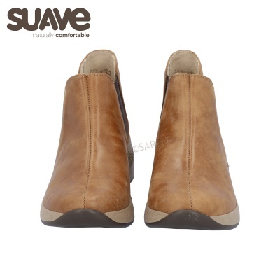 Botim Suave 11010 para mulher em Camel