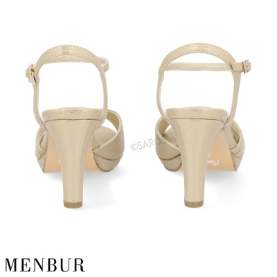 Sandalia Menbur 24718 Ouro