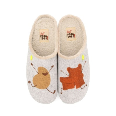 Chinelo De Quarto Hot Potatoes O Meu Sofa 67056 Multicolor