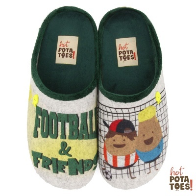 Chinelos de Hot Potatoes Football 64677 Multicolor