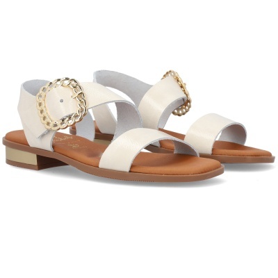 Sandalia Oh My Sandals 5594 Bege