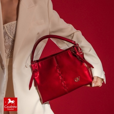 Mala De Mão Cavalinho Midnight Rouge 16220627 Vermelho