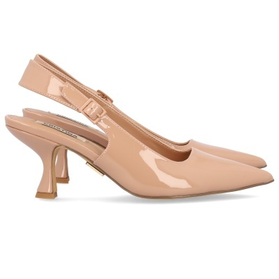 Sapato Cristina Ferreira Scarpin Slingback Lavish Cfd182 Nude