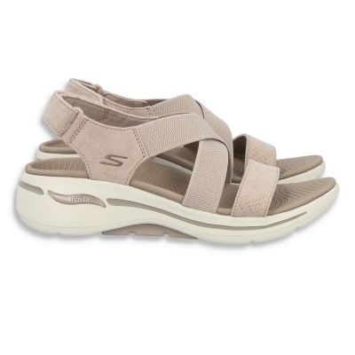 Sandalia Skechers Arch Fit 140257 Taupe