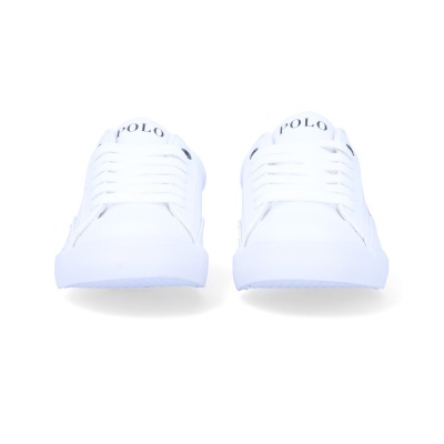 Sapatilha Polo Ralph Lauren Theron Rf104105 Branco E Azul