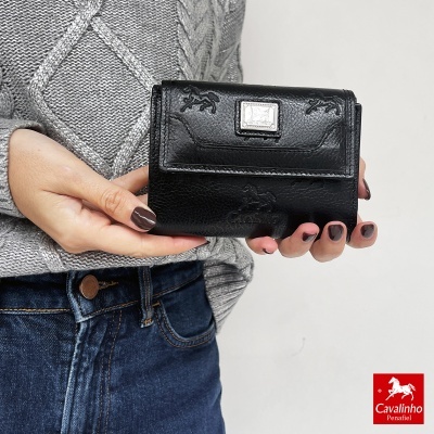Carteira Cavalinho Cavalo Lusitano 28090223 Preto