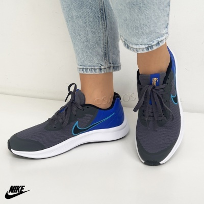 Sapatilha Nike Star Runner Da2776 Multi Cinza