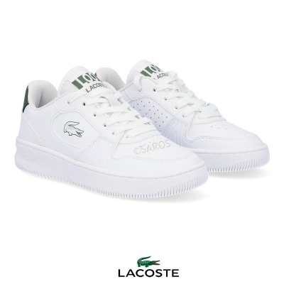 Sapatilha Lacoste L001 Court K 48suc0003 1r5 Branco Com Verde