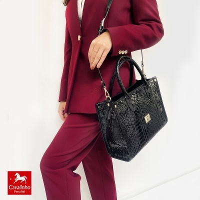 Mala De Mão Cavalinho Galope 18170605 Preto