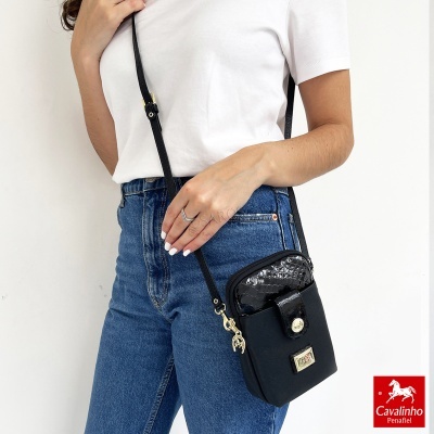Bolsa Cavalinho Cherry Blossom 18810430 Preto