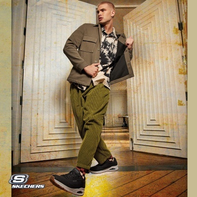 Sapatilha Skechers Uno Stand On Air 52458 Multi-preto