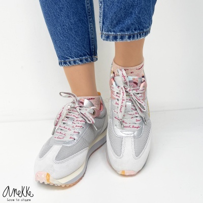 Sapatilha Anekke Smart 40360 Prata