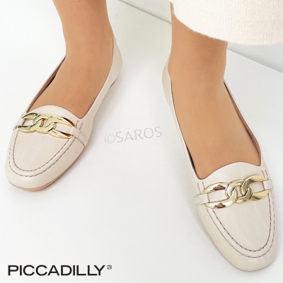 Sapato Piccadilly 122013 Bege