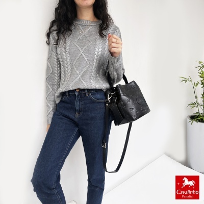 Mala De Mão Cavalinho Muse 18090591 Preto