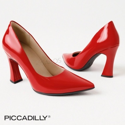 Sapato Piccadilly Stiletto 749236 Vermelho