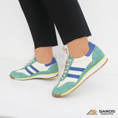 Sapatilha Samelli 766 Multi-verde