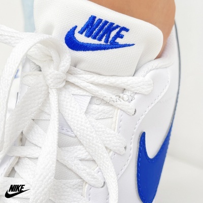 Sapatilha Nike Court Borough Dv5456 Branco E Azul