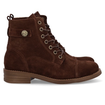 Botim Samelli Militar N828 Castanho