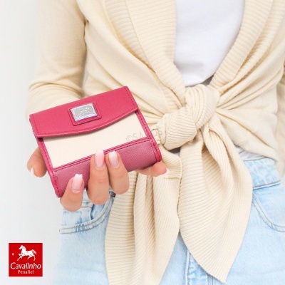 Carteira Cavalinho L'essence 26160530 Rosa