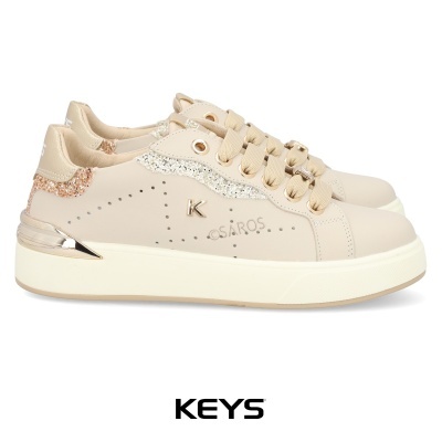 Sapatilha Keys K-10542 Multi-bege