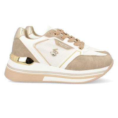Sapatilha Beverly Hills Polo Club Sophia Bhw523306 Multi-bege