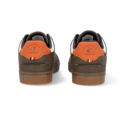 Sapatilha Beverly Hills Polo Club Gold Bhm525120 Multi-castanho